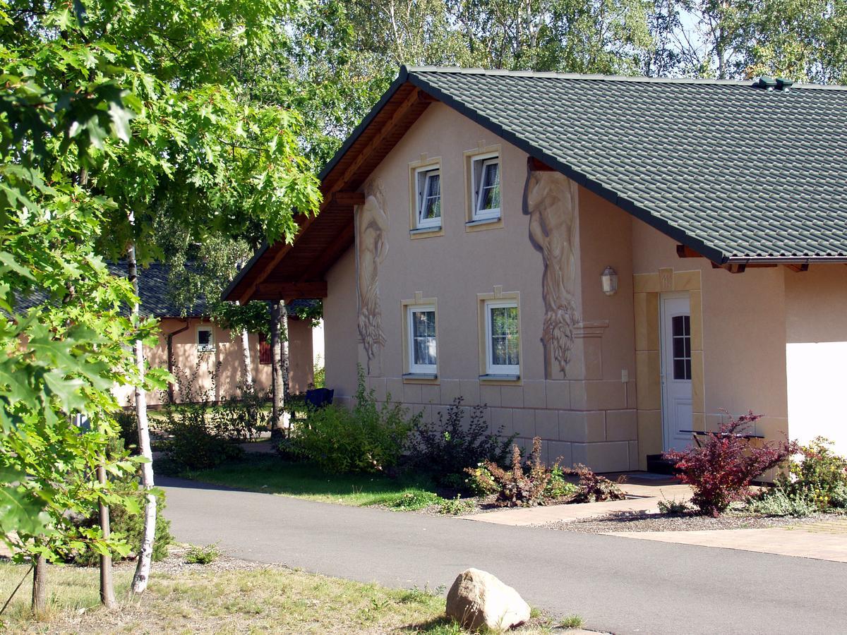 Villa Ferienhäuser an der Skihalle Snowtropolis Horlitz Exterior foto