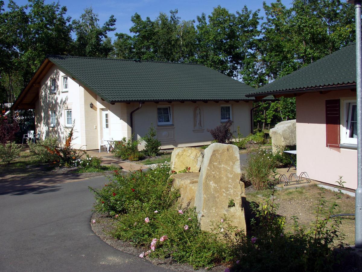 Villa Ferienhäuser an der Skihalle Snowtropolis Horlitz Exterior foto